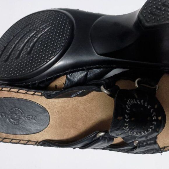 DUCK HEAD, Black, Slip on Sandal, Size 8.5 - Picture 3 of 4